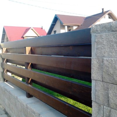 Gard lemn GA08