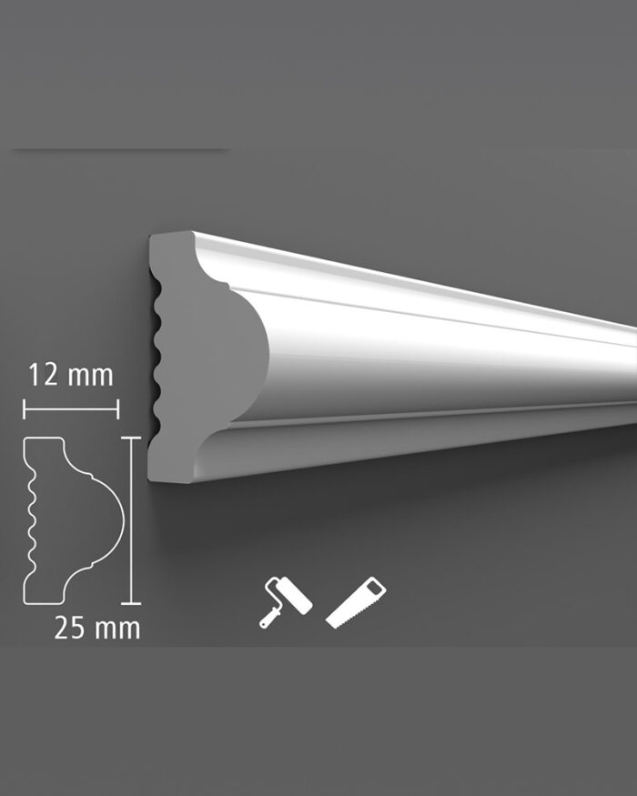 Brau duropolimer, D-102, 240x2.5x1.2cm