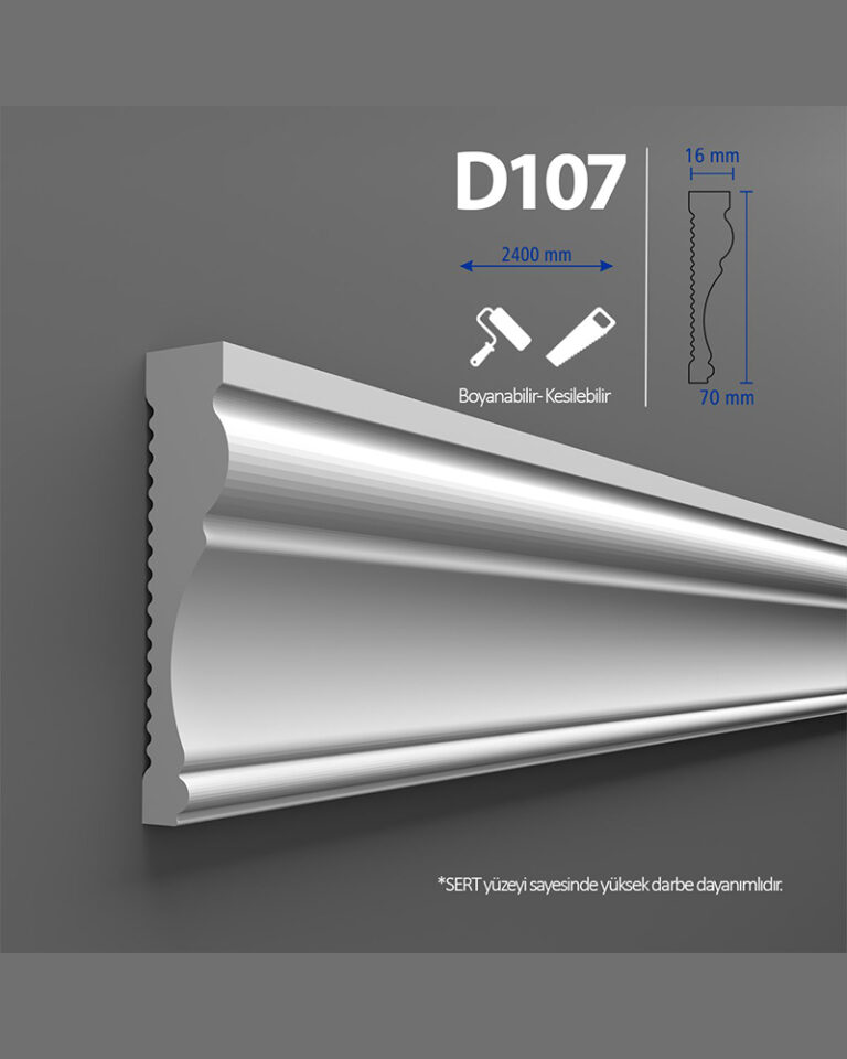 Brau duropolimer, D-107, 240x7x1.6cm