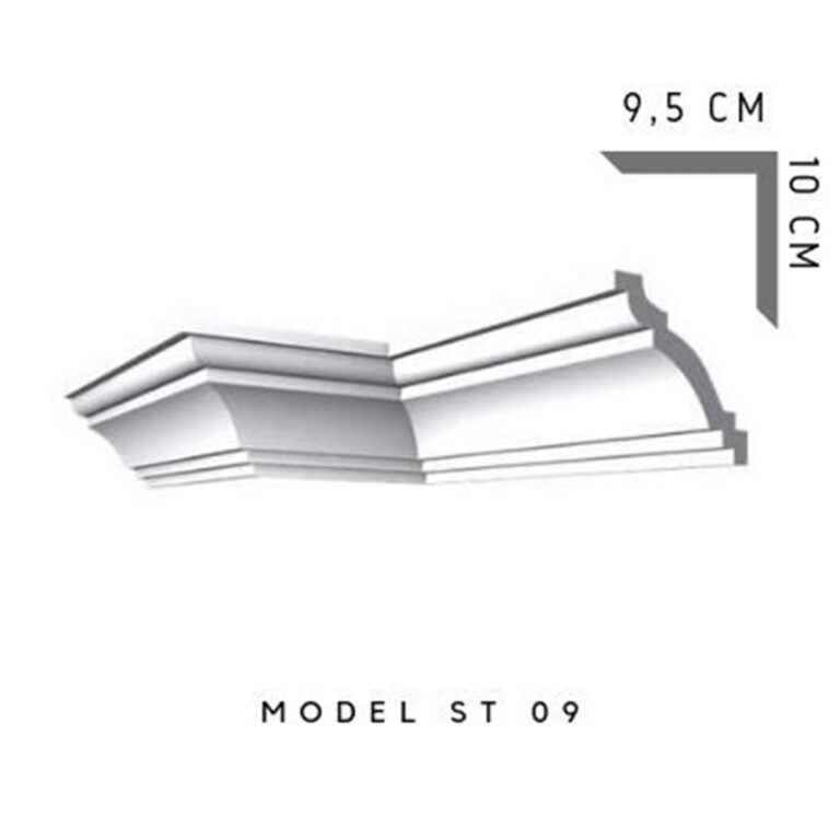Cornisa tavan, ST-09, 200x9.5x10cm