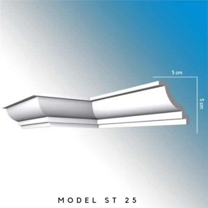 Cornisa tavan, ST-25, 200x5x5cm