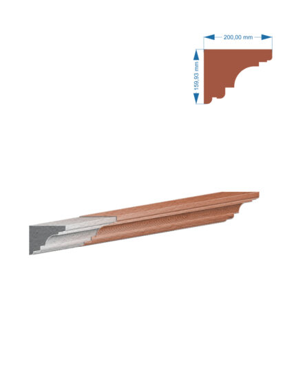 Solbanc fereastra, M006C, 200x16x20cm